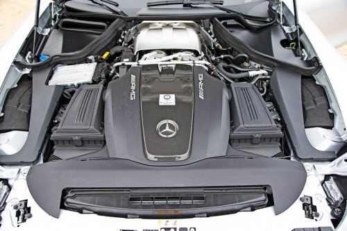 2015 Mercedes-AMG GT engine