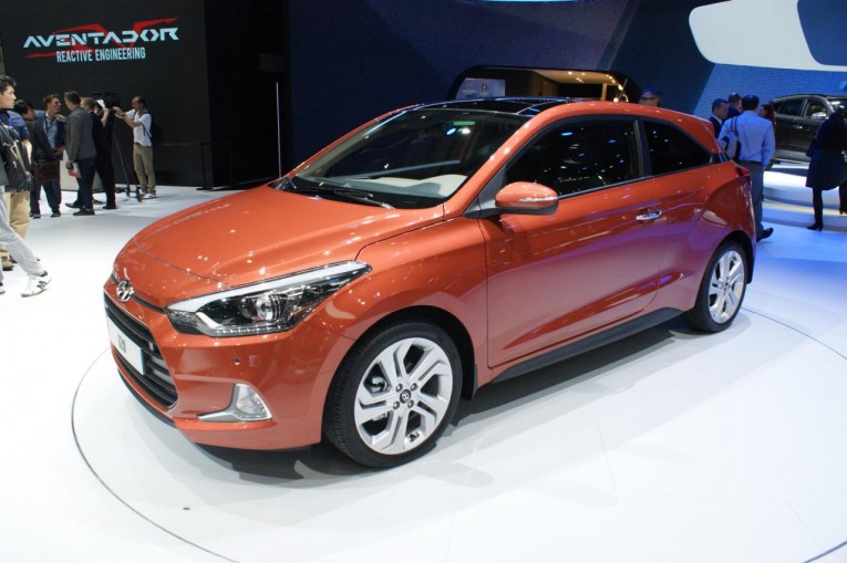 Hyundai i20 Coupe at 2015 Geneva Motor Show