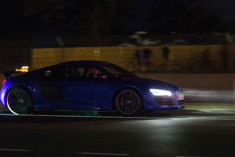 Premiere des Audi  R8 LMX in Le Mans 2014