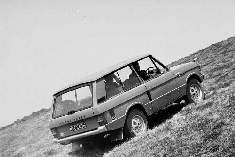 Four generations Land Rover Range Rover 05