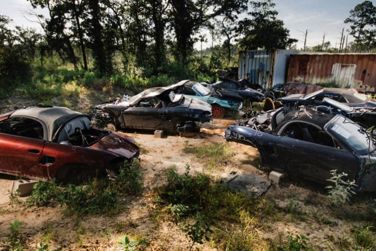 Porsche Boxster Graveyard