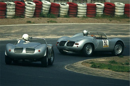  Two Porsche 718 RSKs at Nürburgring