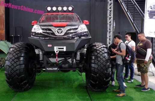 Foton Tunland monster truck