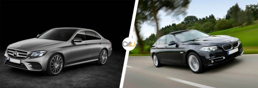 Mercedes E-Class vs BMW 5 Series