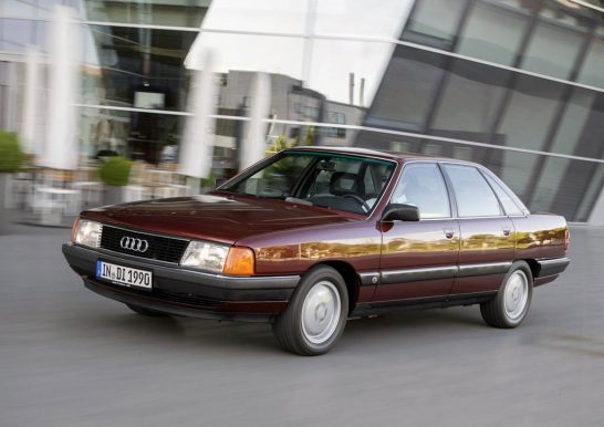 1989 Audi first five-cylinder