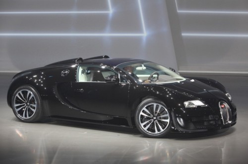 Bugatti Veyron Grand Sport Vitesse Jean Bugatti special edition live at 2013 Frankfurt Motor Show