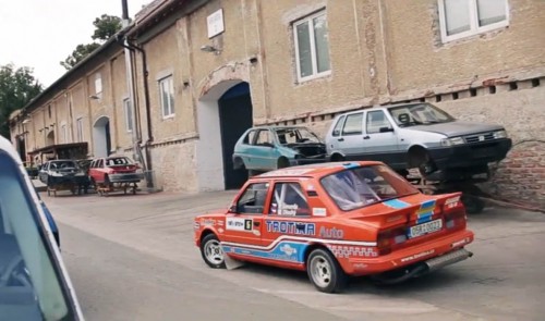 Trotina RallyTeam Petr Šimurda Skoda 130-LR