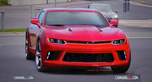 2016 Chevrolet Camaro Rendering