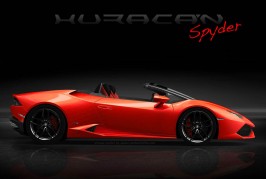 Lamborghini Huracán LP610-4 Spyder Rendering