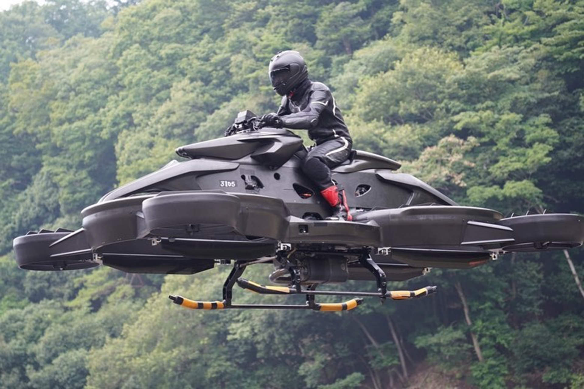 Летающий мотоцикл Hoverbike s3