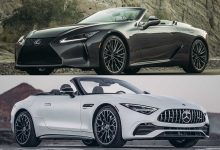 مقایسه لکسوس LC کانورتیبل و مرسدس AMG SL43