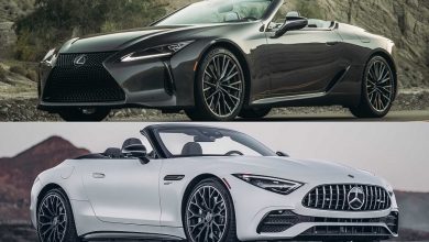 مقایسه لکسوس LC کانورتیبل و مرسدس AMG SL43